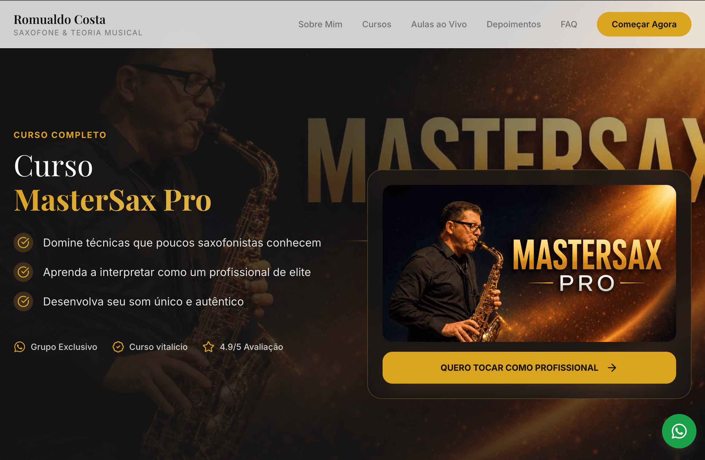 Prévia do projeto Professor de Música